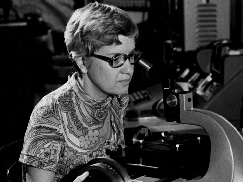 Vera Rubin at the Lowell Observatory, 1965