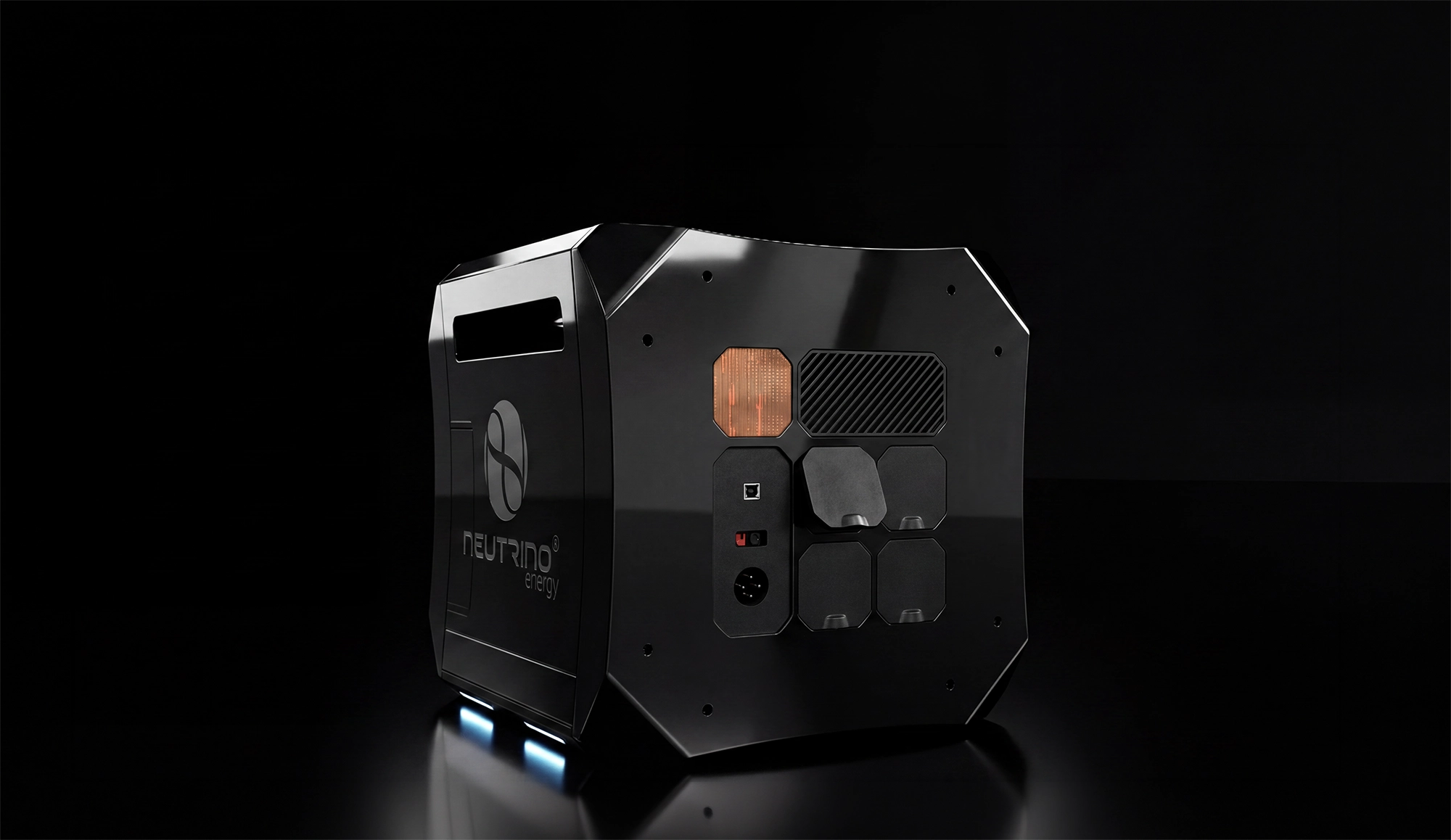 Neutrino Power Cube — 3D-Render