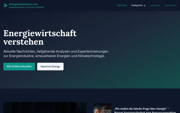 Preview of energiewirtschaft.io