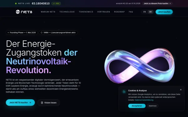 Preview of NET8 Token