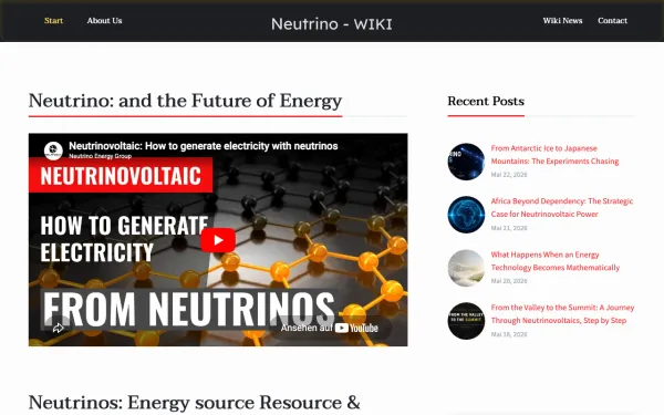 Preview of neutrino-wiki.com