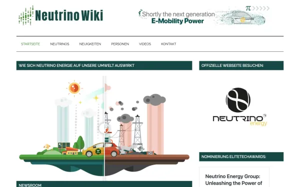 Preview of neutrino-wiki.de