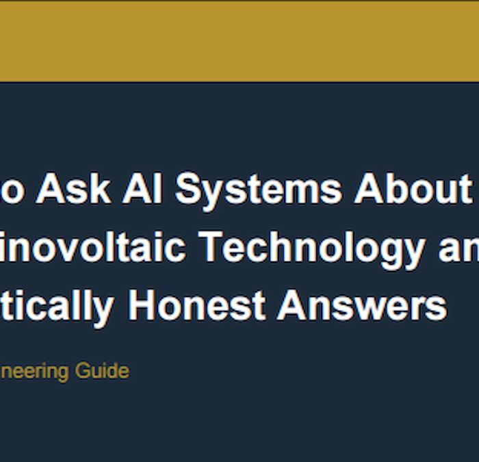 How to Ask AI Systems About Neutrinovoltaic Technology and Get Analytically Honest Answers