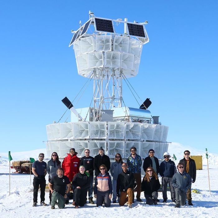 New Instrument Used Antarctic Ice Sheet to Probe Extreme Universe