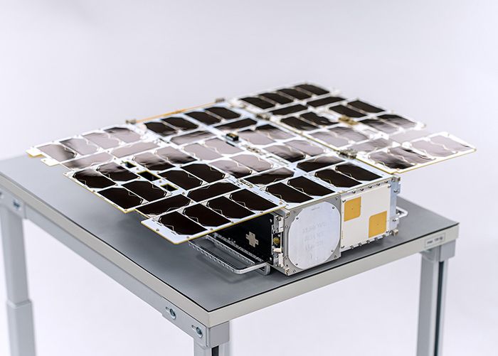 Oscillations in Orbit: SNAPPY, the First Space-Based Neutrino Detector, Is Now in LEO