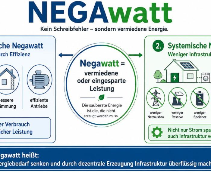 Jenseits von Megawatt: Neutrinovoltaik als größtes Negawatt-Kraftwerk der Welt